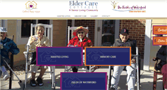 Desktop Screenshot of eldercarecottages.com